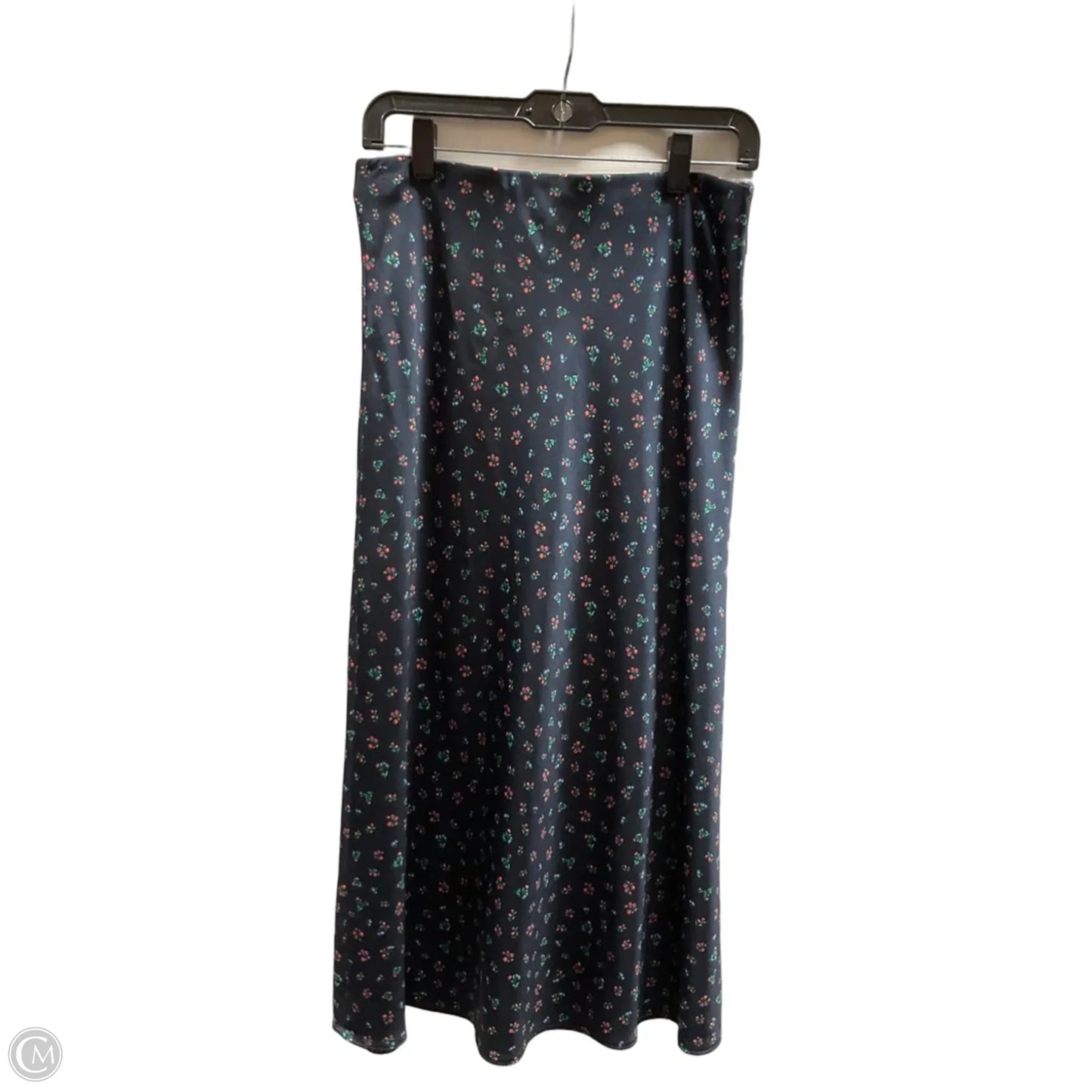 Skirt Midi By Loft In Navy, Size: M