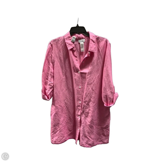 Swimwear Cover-up By Tommy Bahama In Pink, Size: L