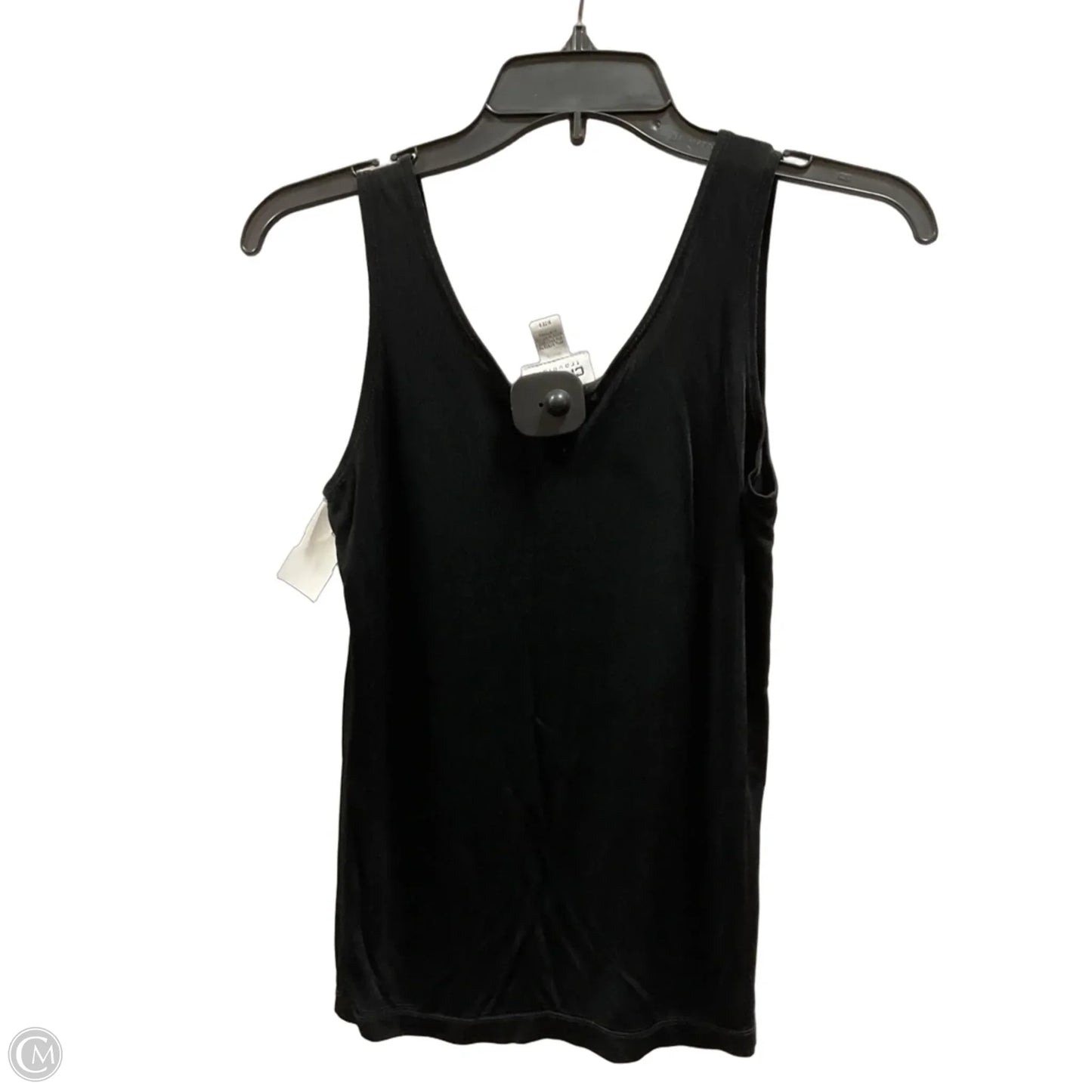 Top Sleeveless By Chicos In Black, Size: S