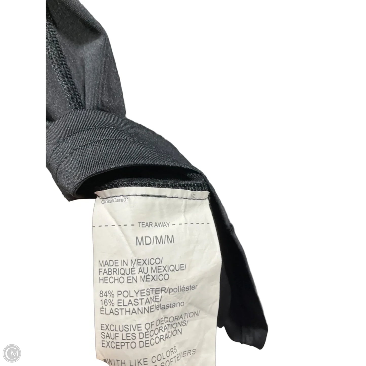 Athletic Top Long Sleeve Crewneck By Under Armour In Black, Size: Xs