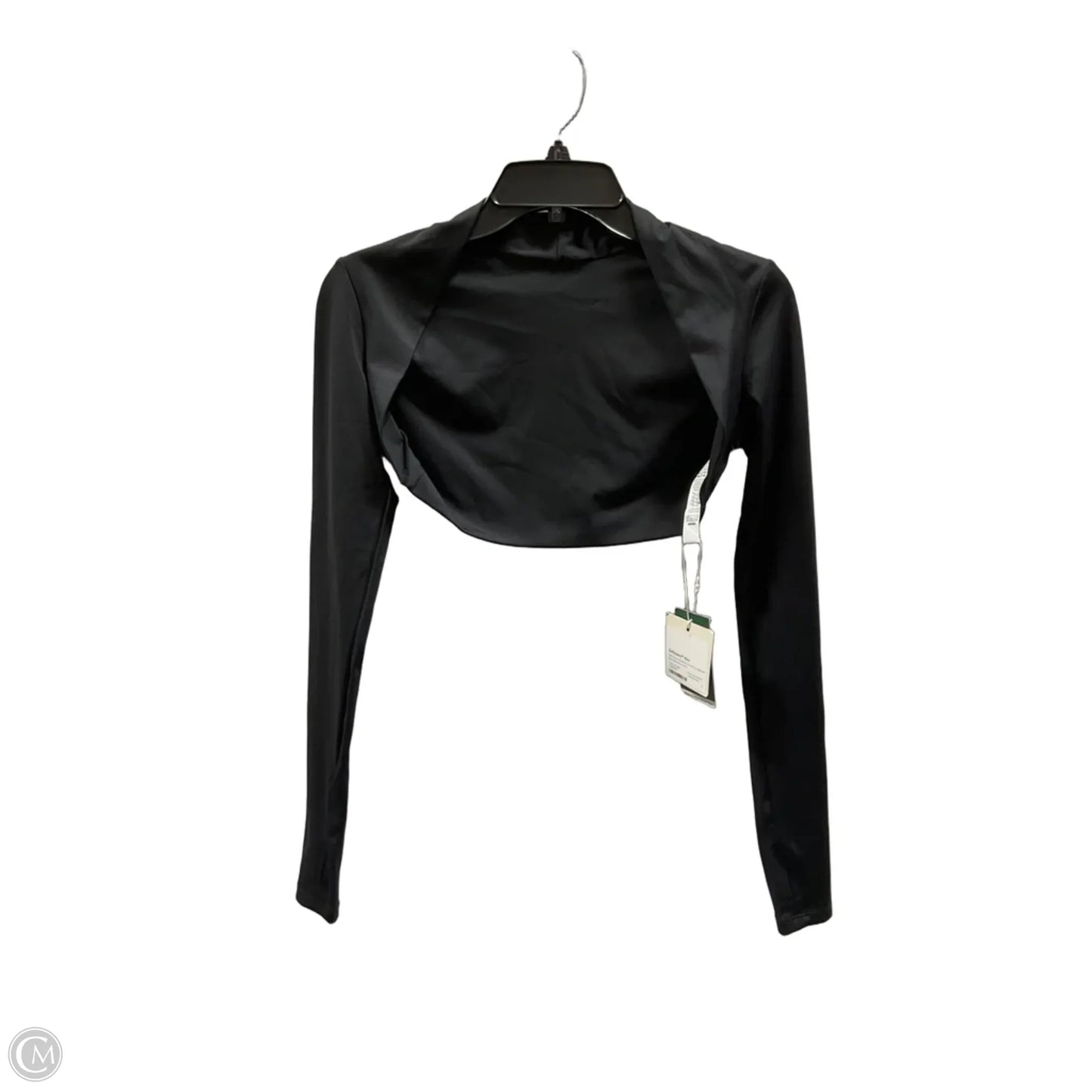 Athletic Top Long Sleeve Crewneck By Halara In Black, Size: S