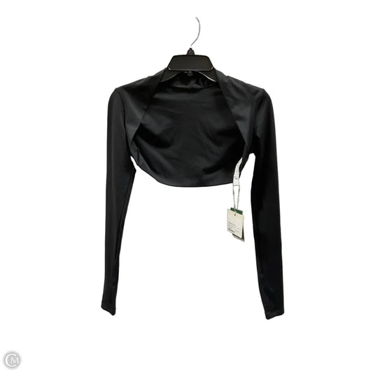 Athletic Top Long Sleeve Crewneck By Halara In Black, Size: S