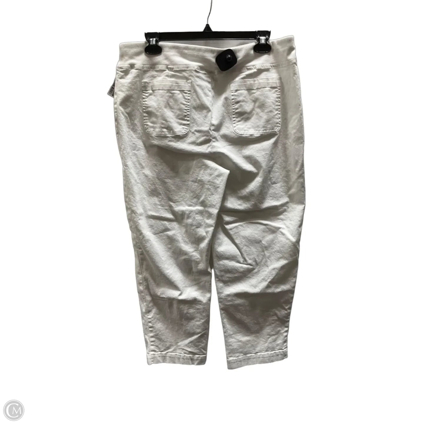 Pants Lounge By Zenergy By Chicos In White, Size: L