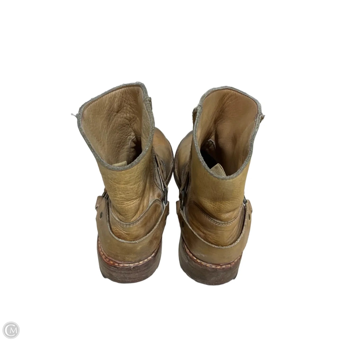 Boots Ankle Flats By Bed Stu In Brown, Size: 7.5