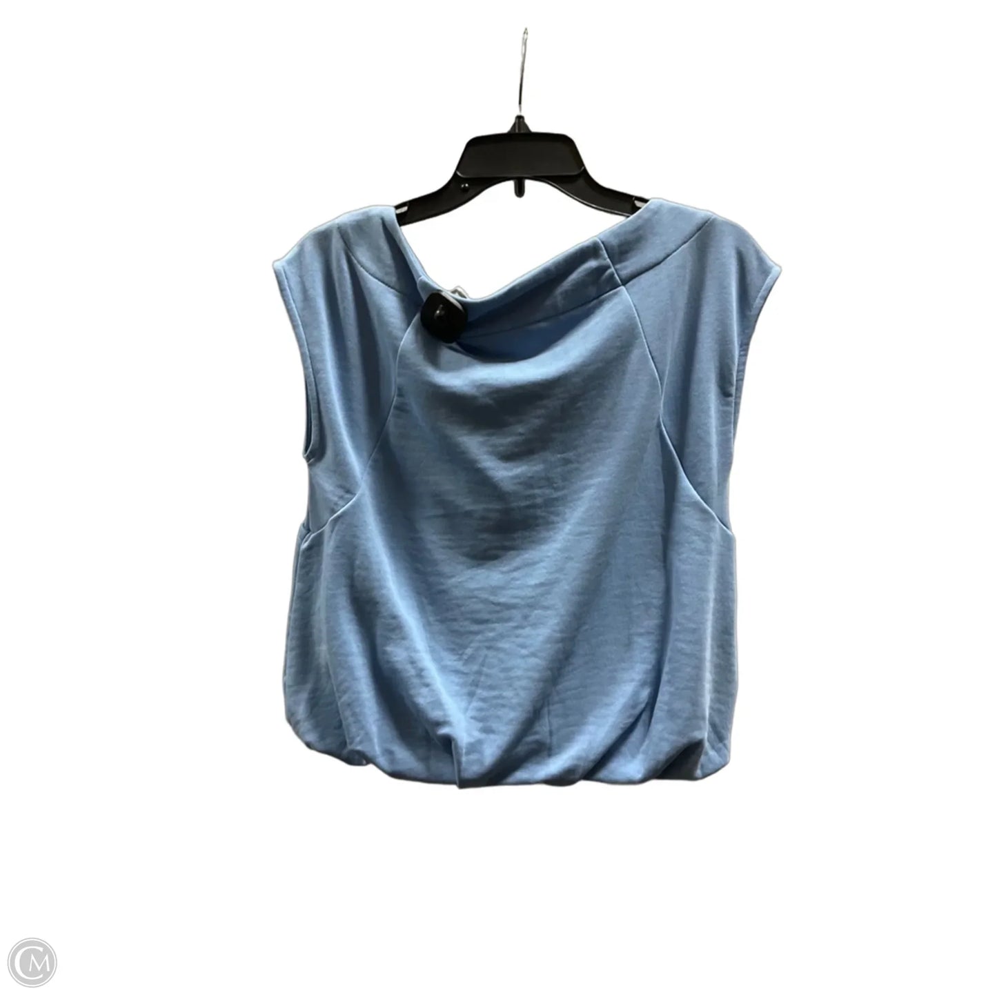 Top Short Sleeve By Loft In Blue, Size: Xs