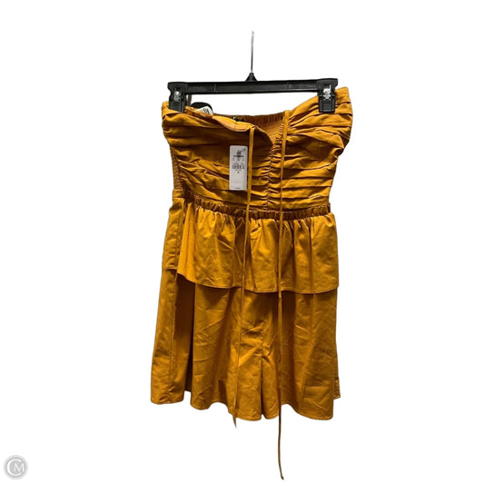 Romper By Express In Yellow, Size: Xs