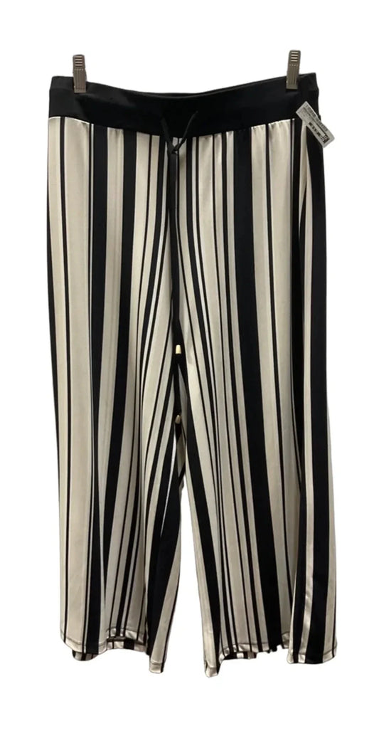 Pants Lounge By Jones New York In Striped Pattern, Size: 8