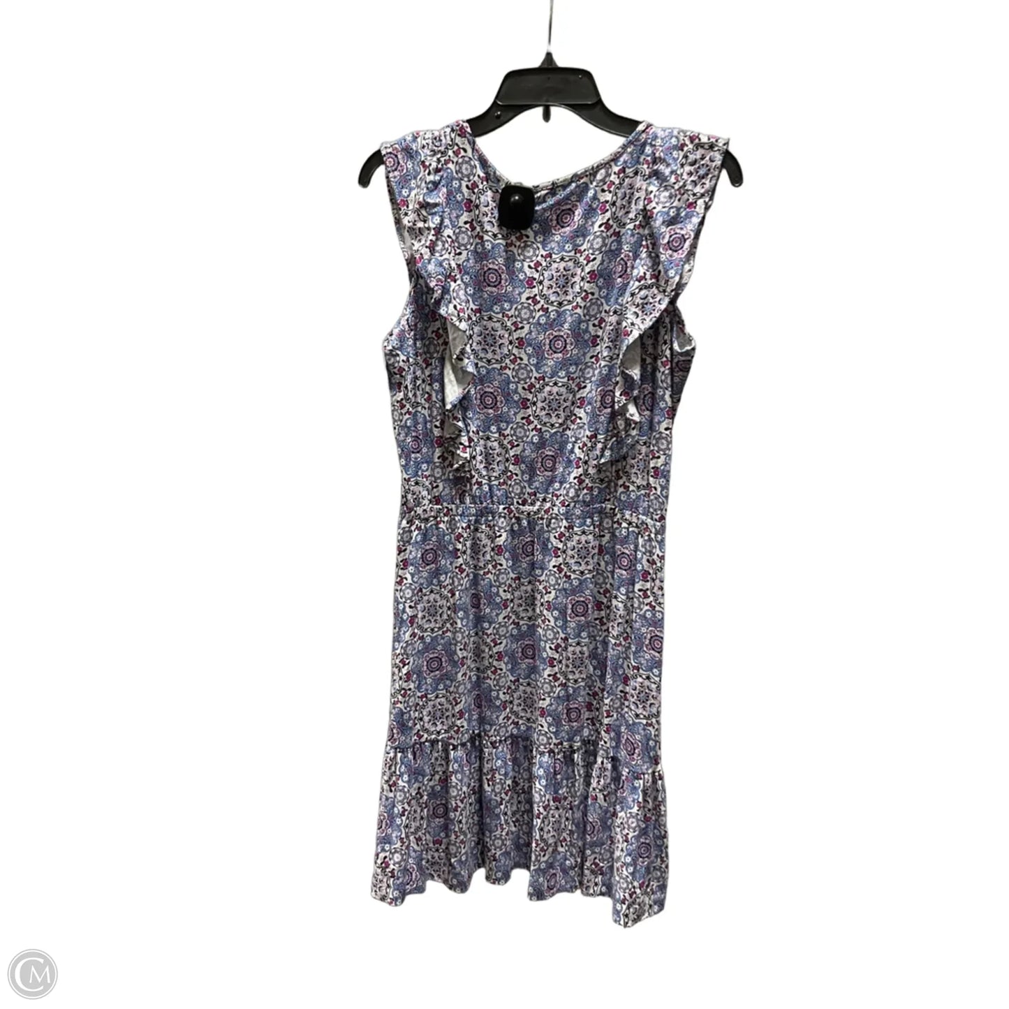 Dress Casual Midi By Loft In Purple, Size: M