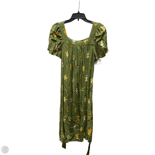 Dress Casual Midi By Loft In Green, Size: M