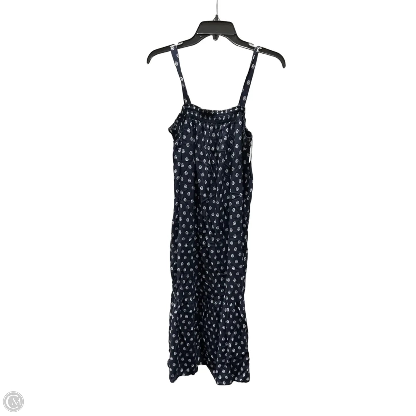 Dress Casual Midi By Loft In Navy, Size: M