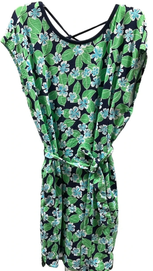 Dress Casual Midi By Talbots In Multi-colored, Size: 2x