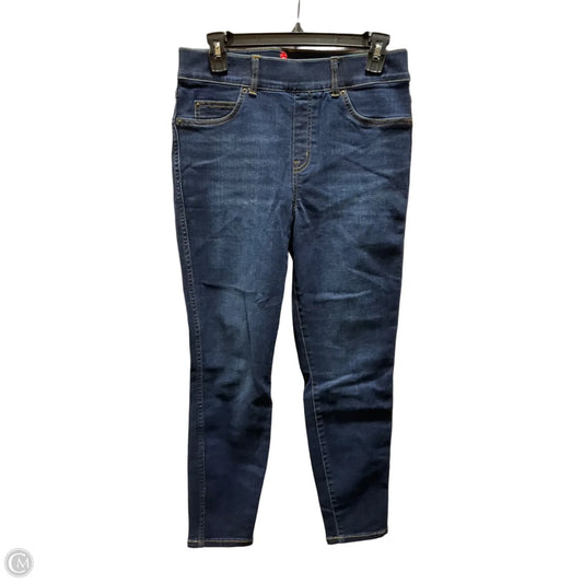 Jeans Skinny By Spanx In Blue Denim, Size: M