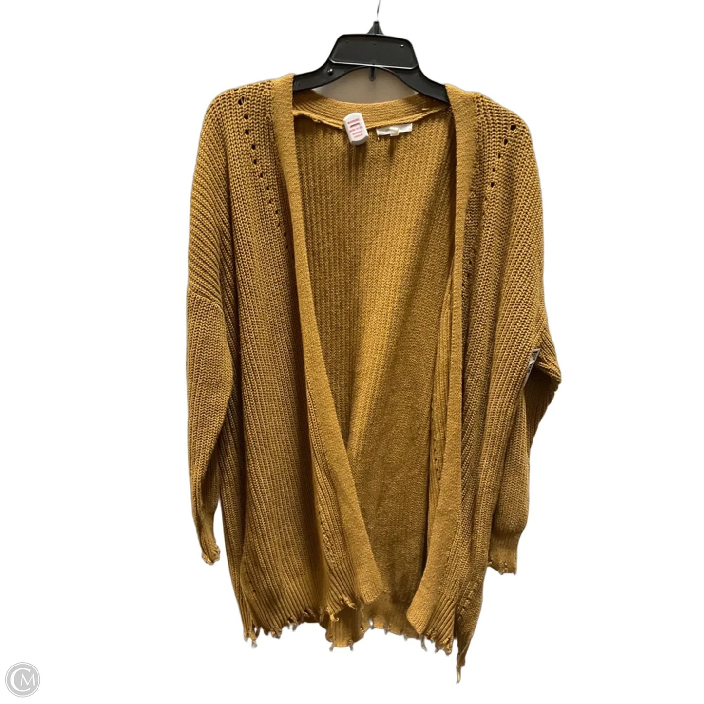 Cardigan By Maurices In Yellow, Size: L