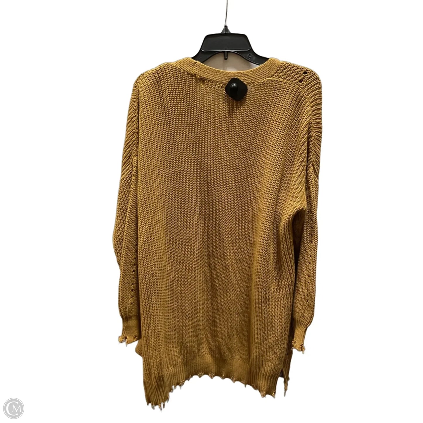 Cardigan By Maurices In Yellow, Size: L