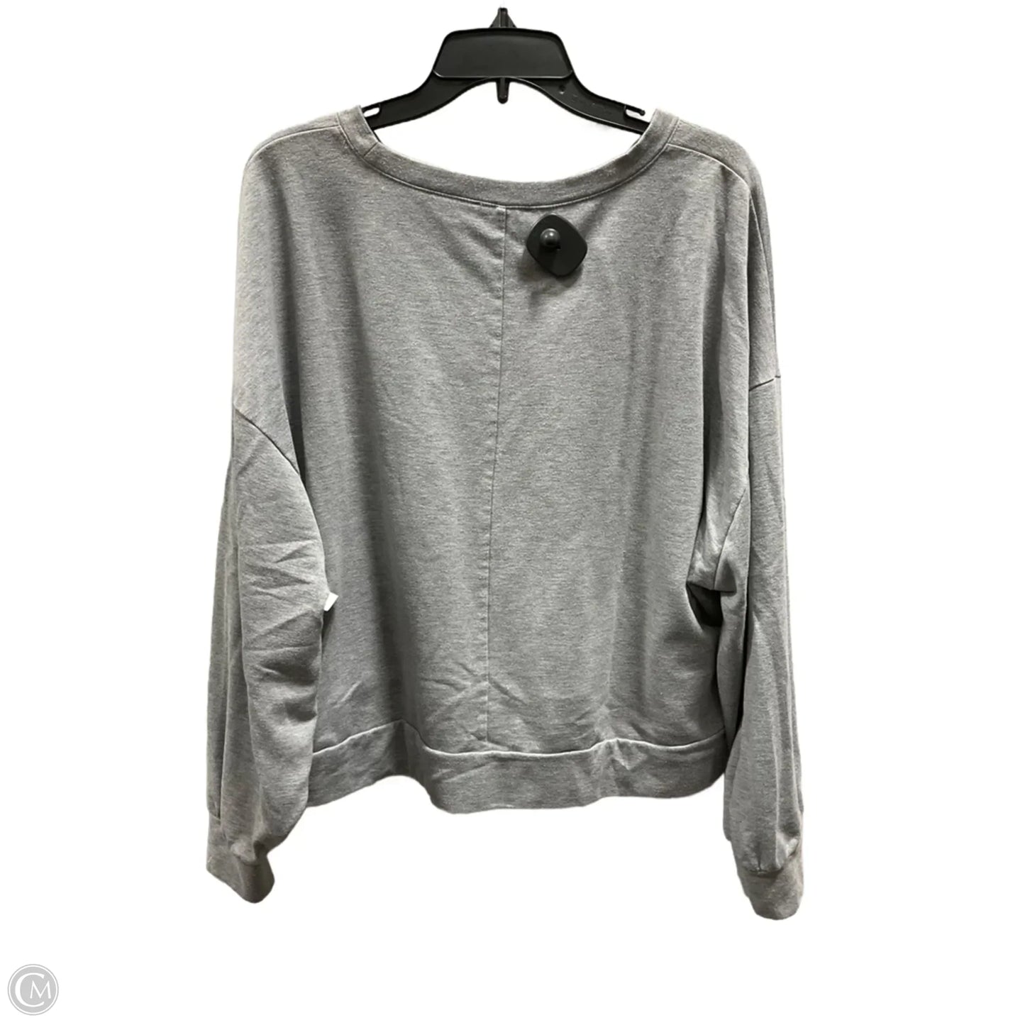 Top Long Sleeve By Lane Bryant In Grey, Size: Xl