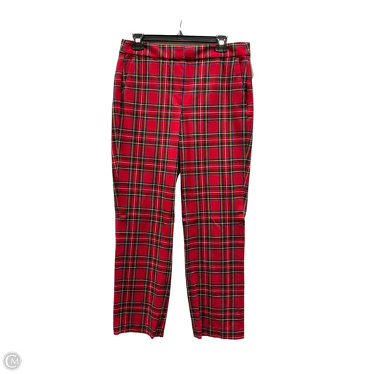 Pants Dress By J. Crew In Plaid Pattern, Size: 10