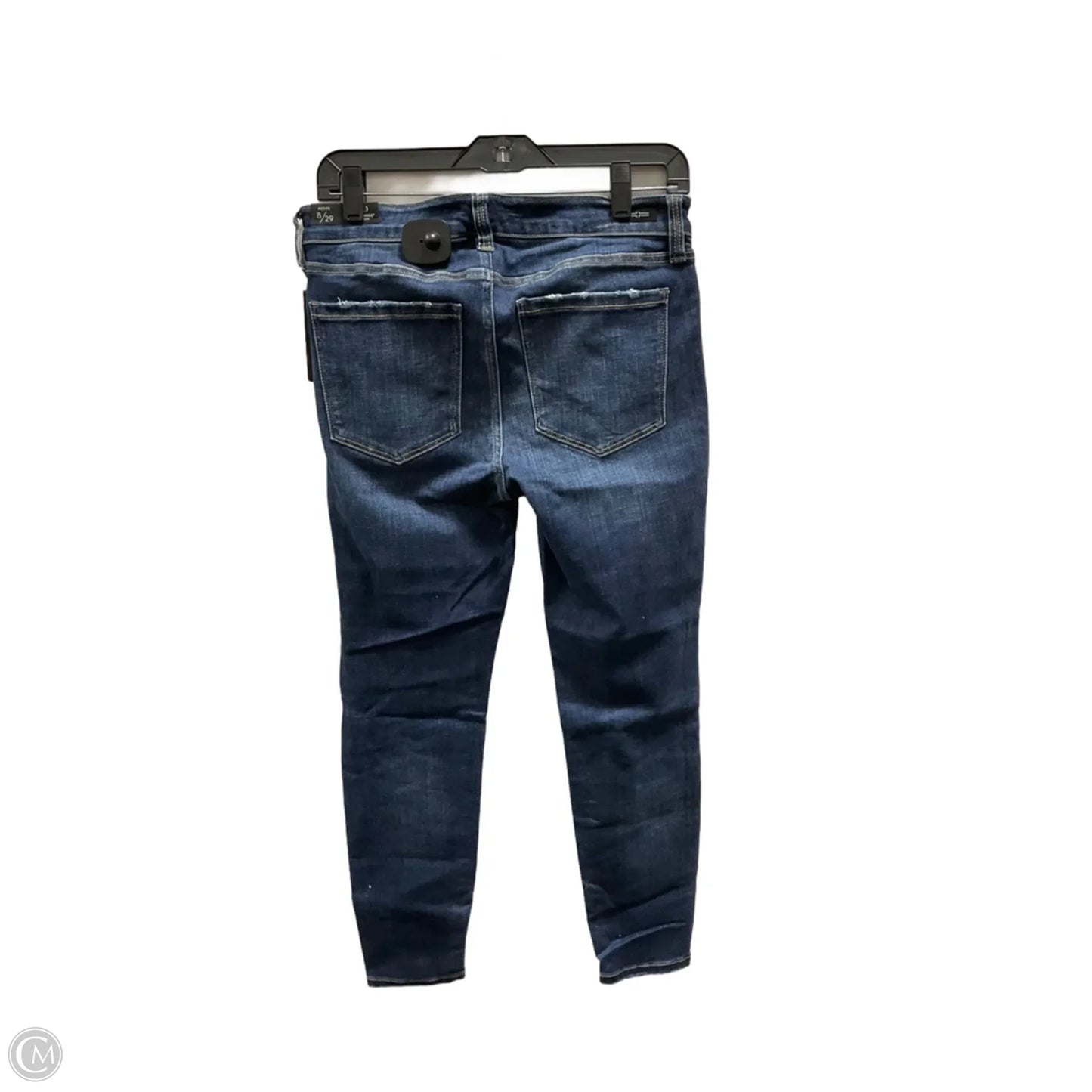 Jeans Skinny By Liverpool In Blue Denim, Size: 8
