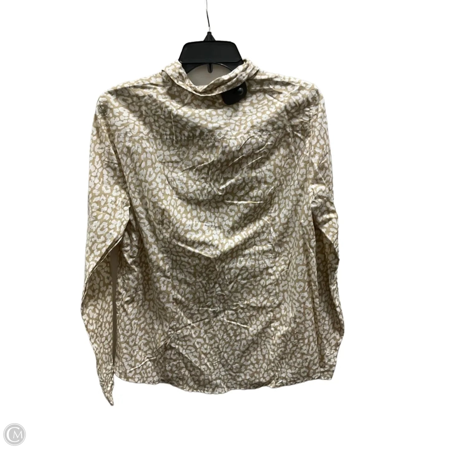 Top Long Sleeve By J. Crew In Animal Print, Size: L