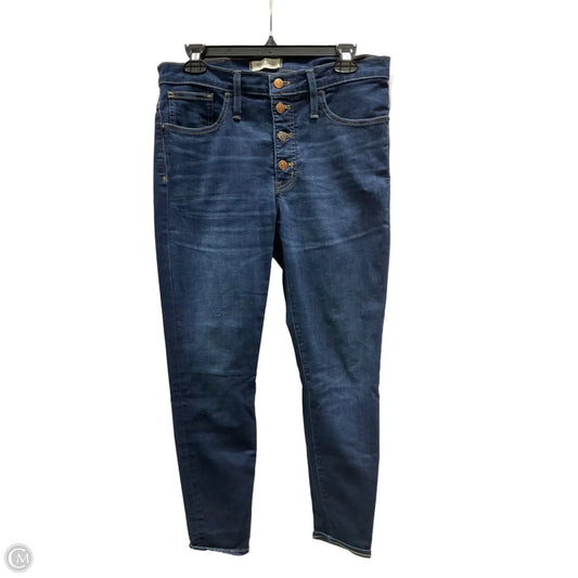 Jeans Straight By Madewell In Blue Denim, Size: 8