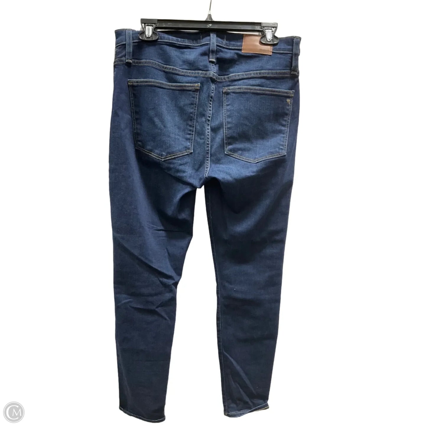 Jeans Straight By Madewell In Blue Denim, Size: 8