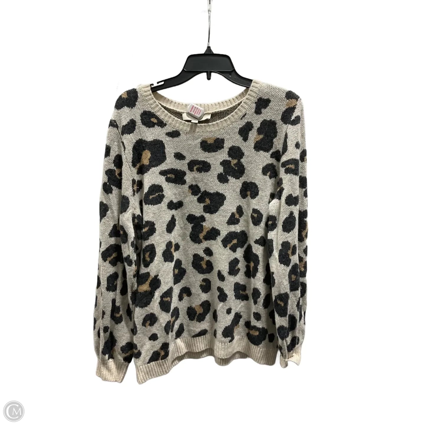 Sweater By Loft In Animal Print, Size: M