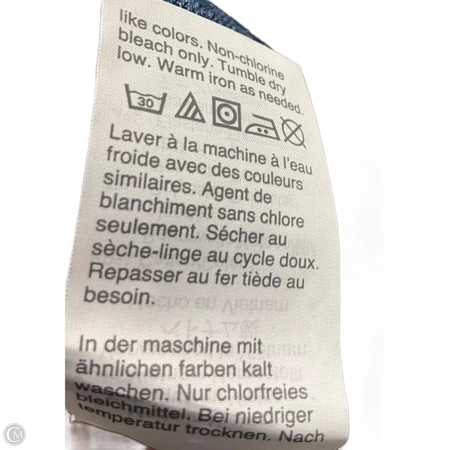 Jeans Skinny By Madewell In Blue Denim, Size: 8