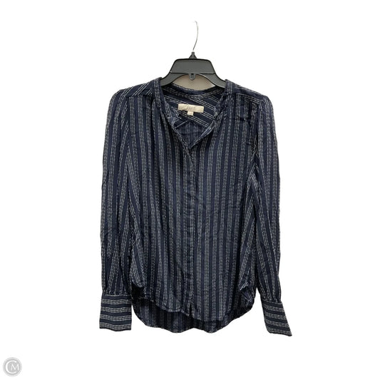 Top Long Sleeve By Loft In Blue, Size: S