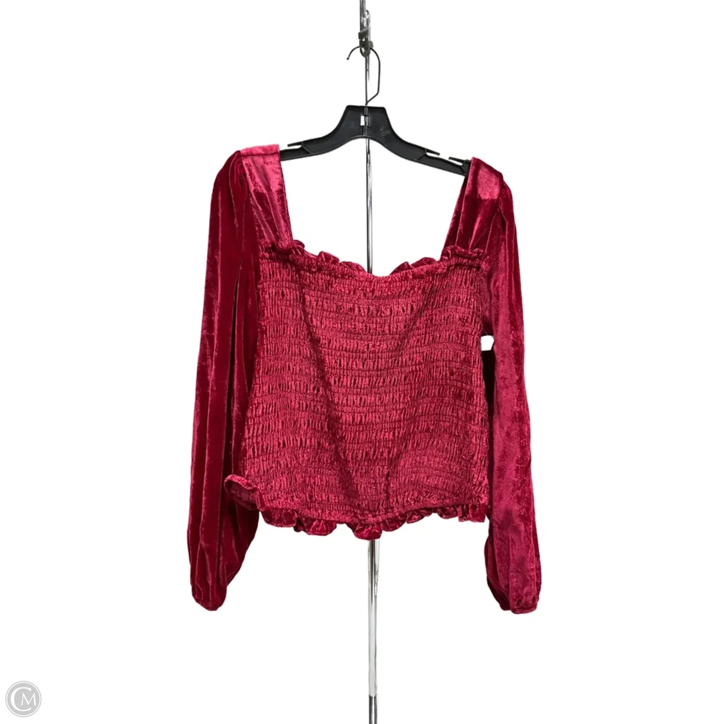 Top Long Sleeve By Torrid In Red, Size: 2x
