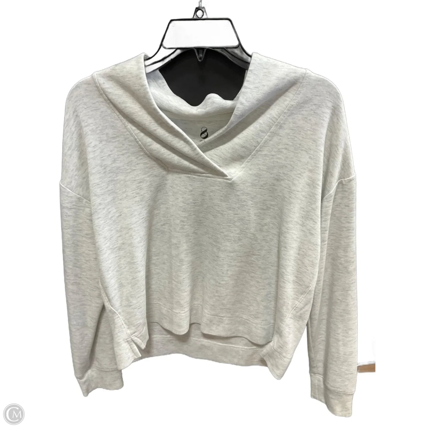 Athletic Sweatshirt Crewneck By Lou And Grey In Grey, Size: Xs