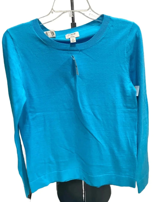 Top Long Sleeve By J. Crew In Blue, Size: S