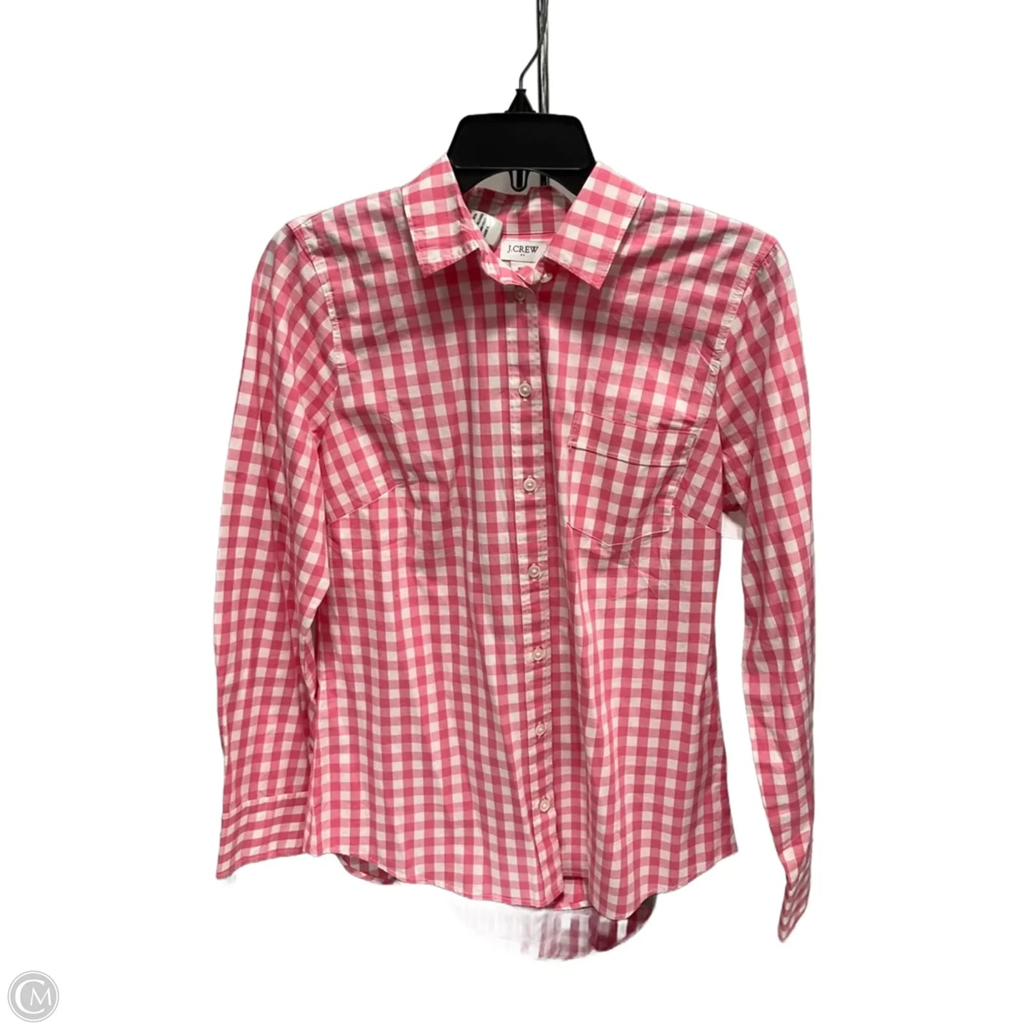 Top Long Sleeve By J. Crew In Pink, Size: S