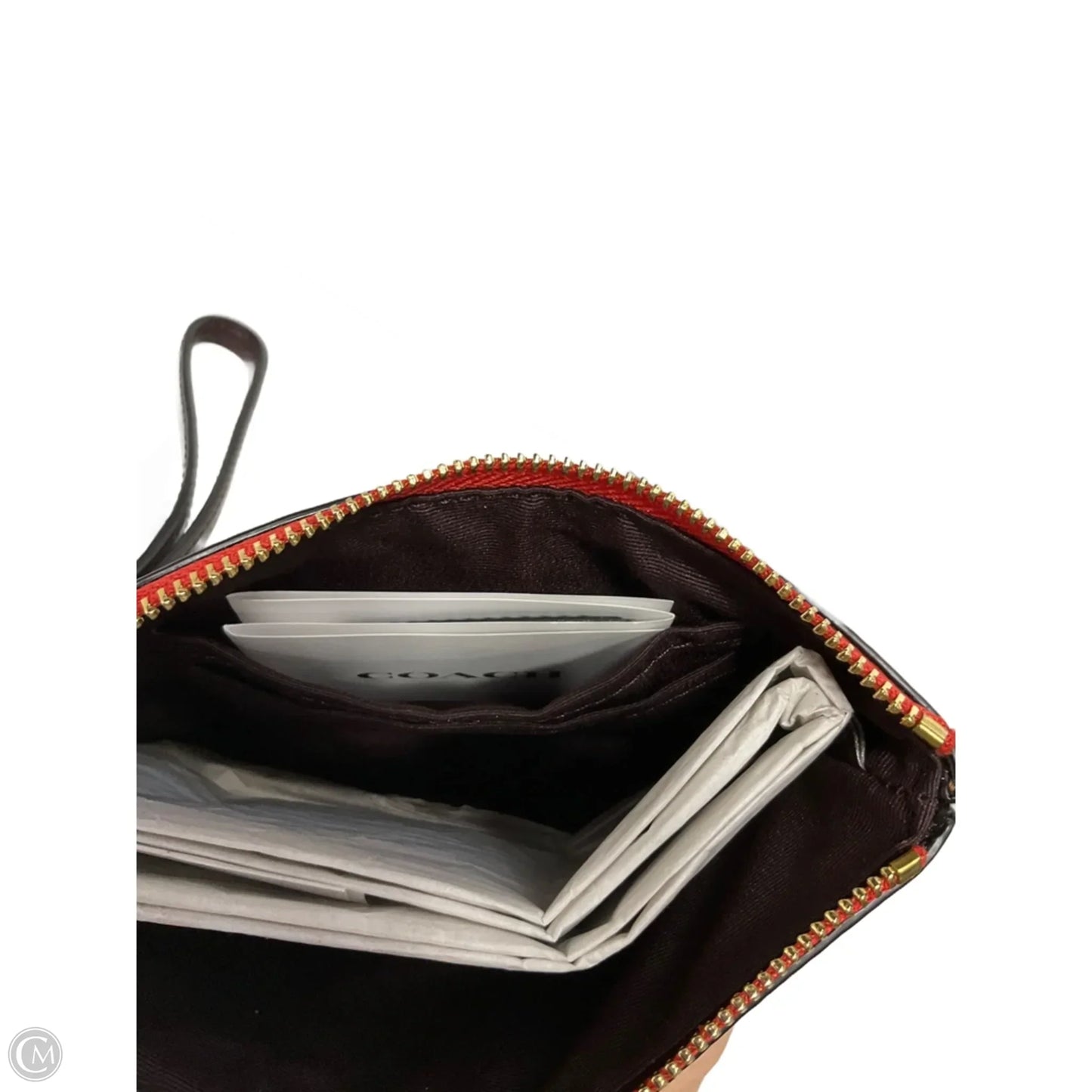 Wristlet Designer By Coach, Size: Small