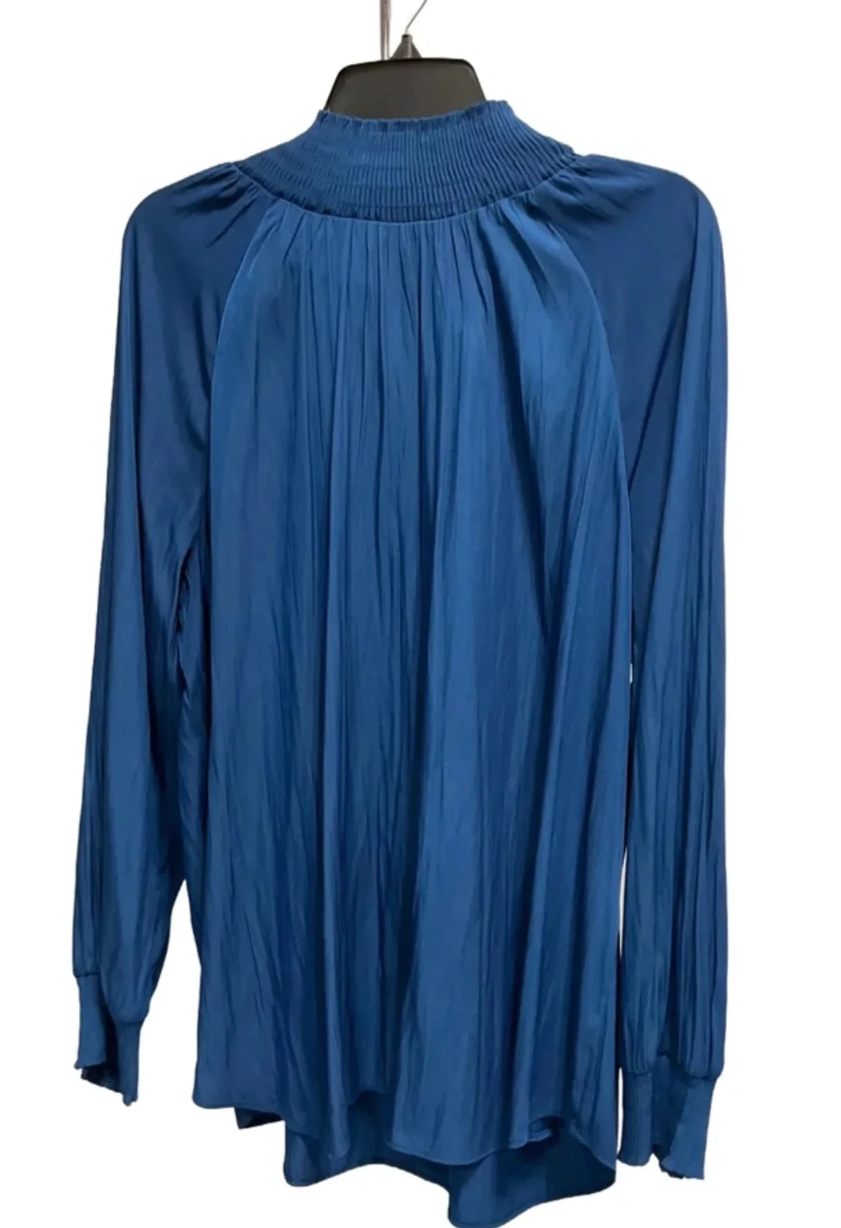 Top Long Sleeve By Chicos In Blue, Size: Xxl