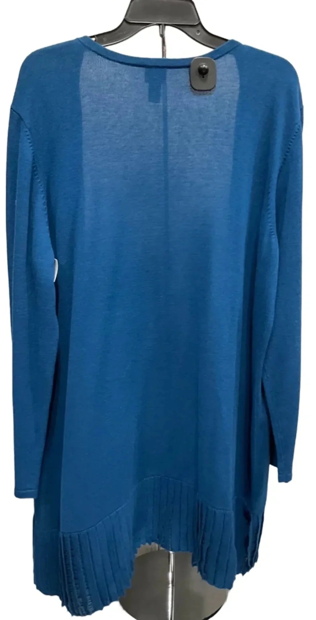 Cardigan By Chicos In Blue, Size: Xxl