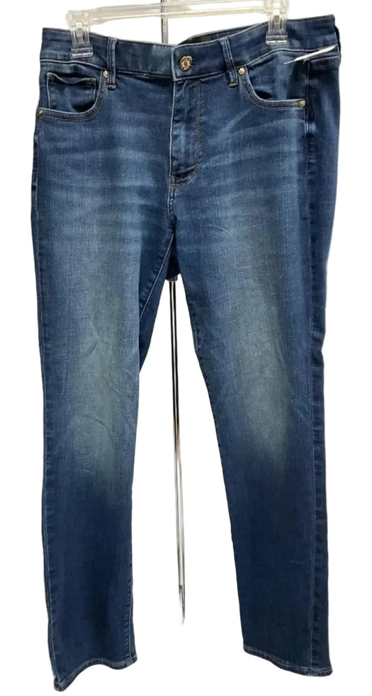 Jeans Boot Cut By White House Black Market In Blue Denim, Size: 12