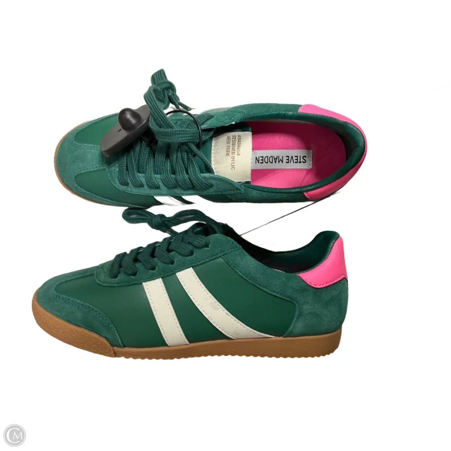 Shoes Sneakers By Steve Madden In Green, Size: 7