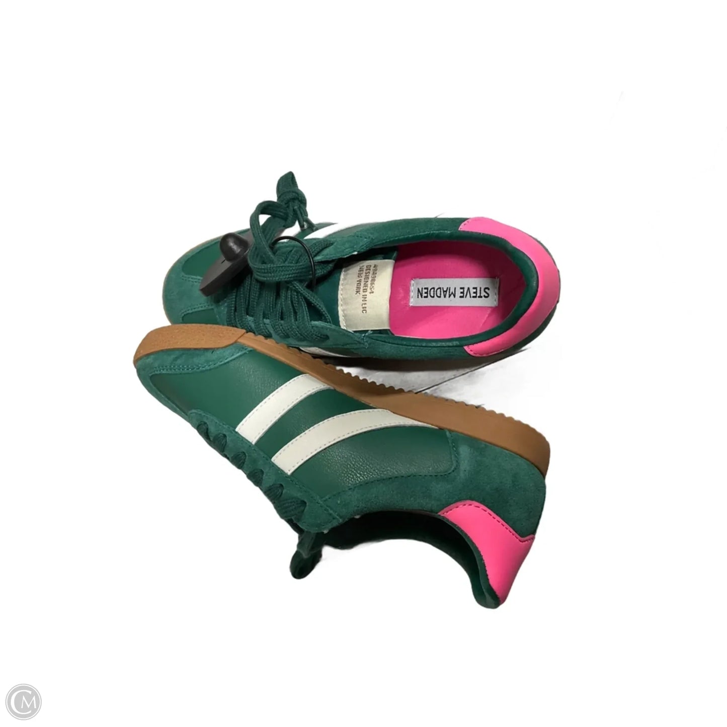 Shoes Sneakers By Steve Madden In Green, Size: 7