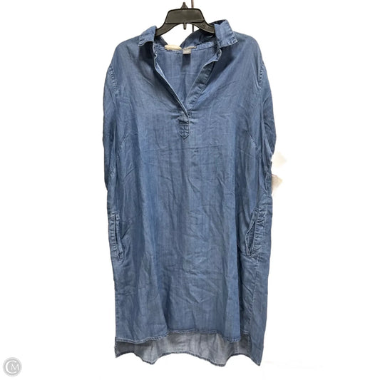 Dress Casual Short By Chelsea And Theodore In Blue Denim, Size: 1x