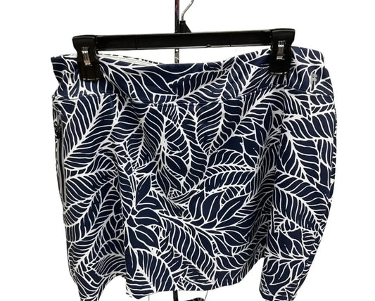 Athletic Skort By Fila In Blue, Size: Xl