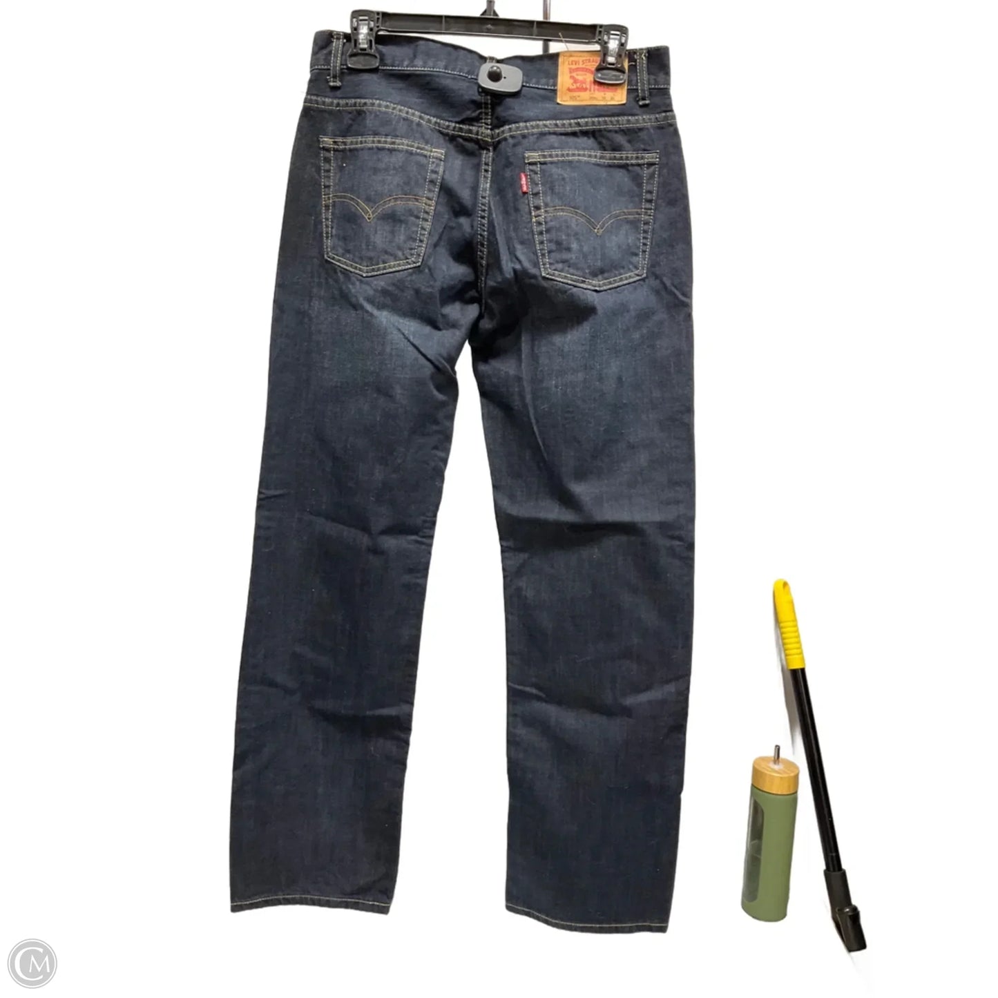 Jeans Boot Cut By Levis In Blue Denim, Size: 10