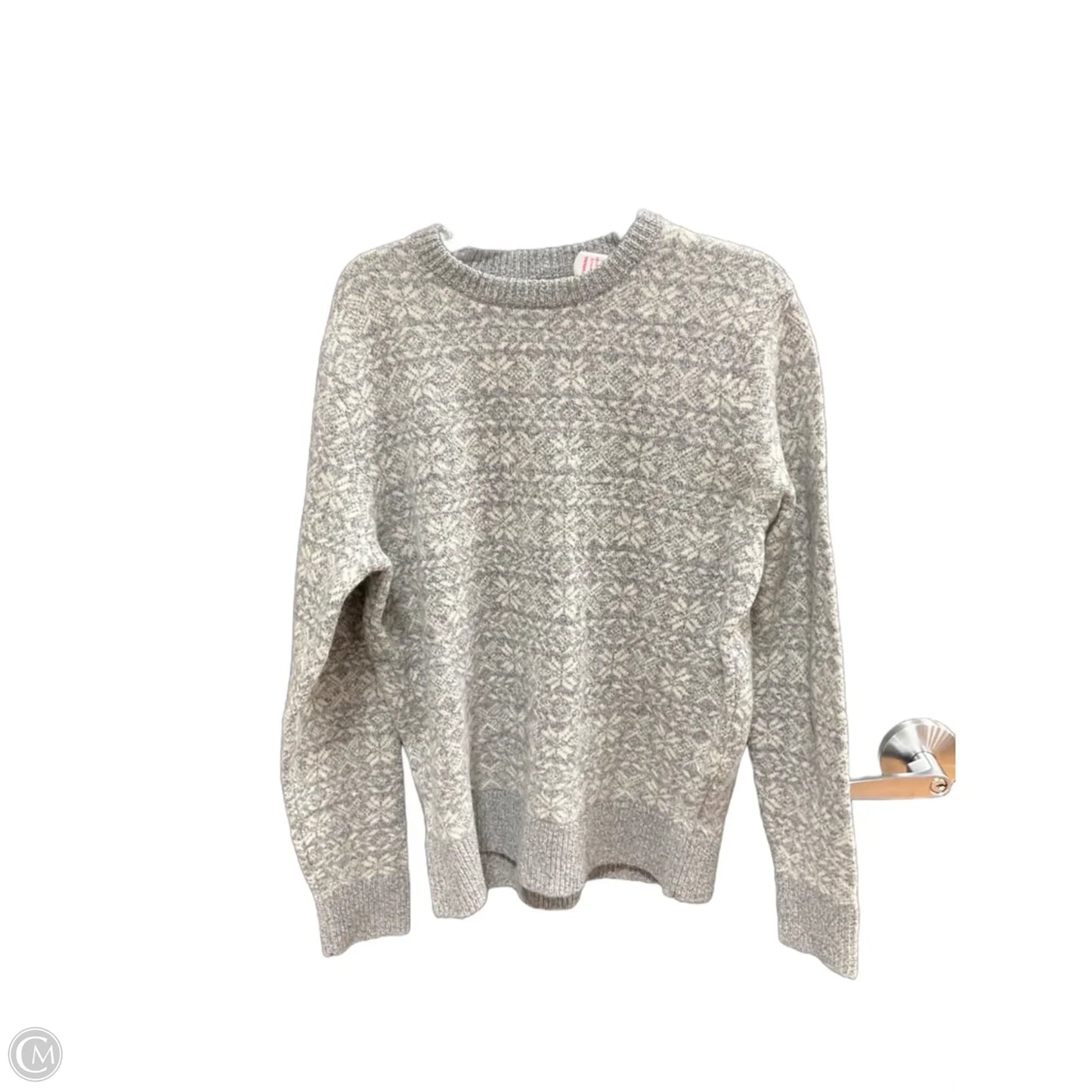 Top Long Sleeve By J. Crew In Grey, Size: L