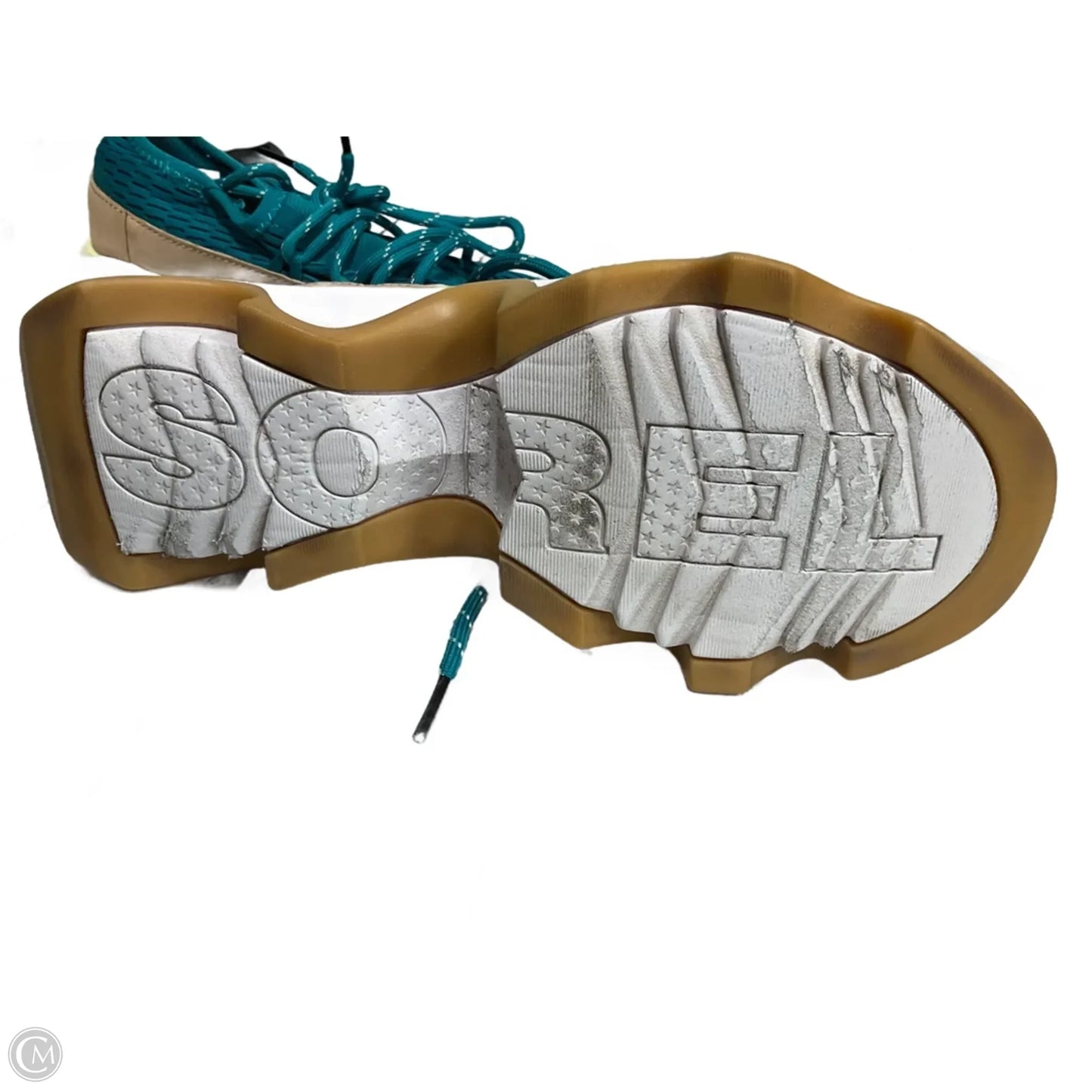 Shoes Athletic By Sorel In Green, Size: 7