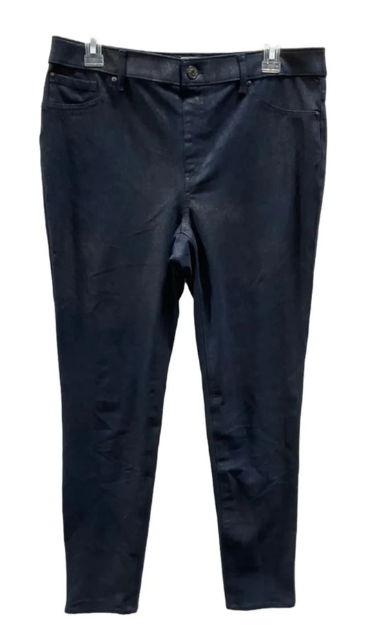 Jeans Jeggings By Chicos In Blue, Size: 6