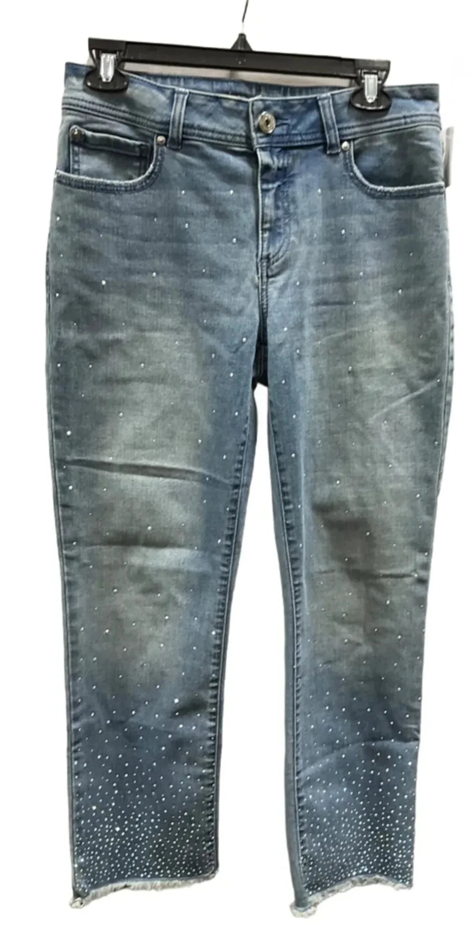 Jeans Straight By Inc In Blue Denim, Size: 6