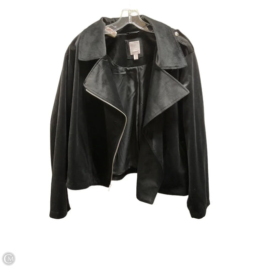 Jacket Other By Lc Lauren Conrad In Black, Size: 2x