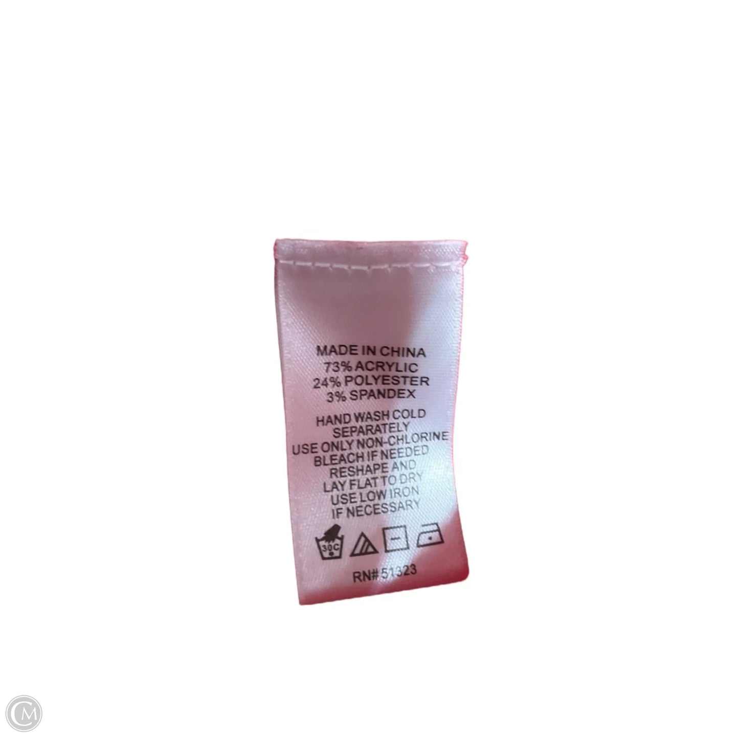 Sweater By Cece In Red, Size: 1x