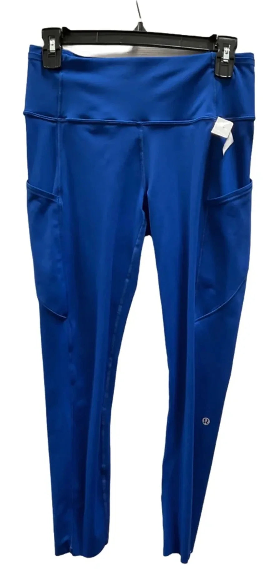 Athletic Leggings By Lululemon In Blue, Size: 8