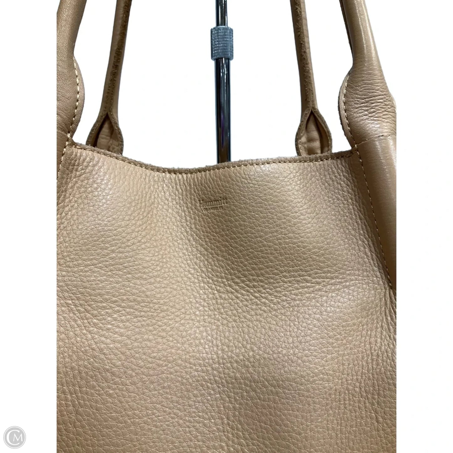 Handbag Leather By Hammitt, Size: Medium