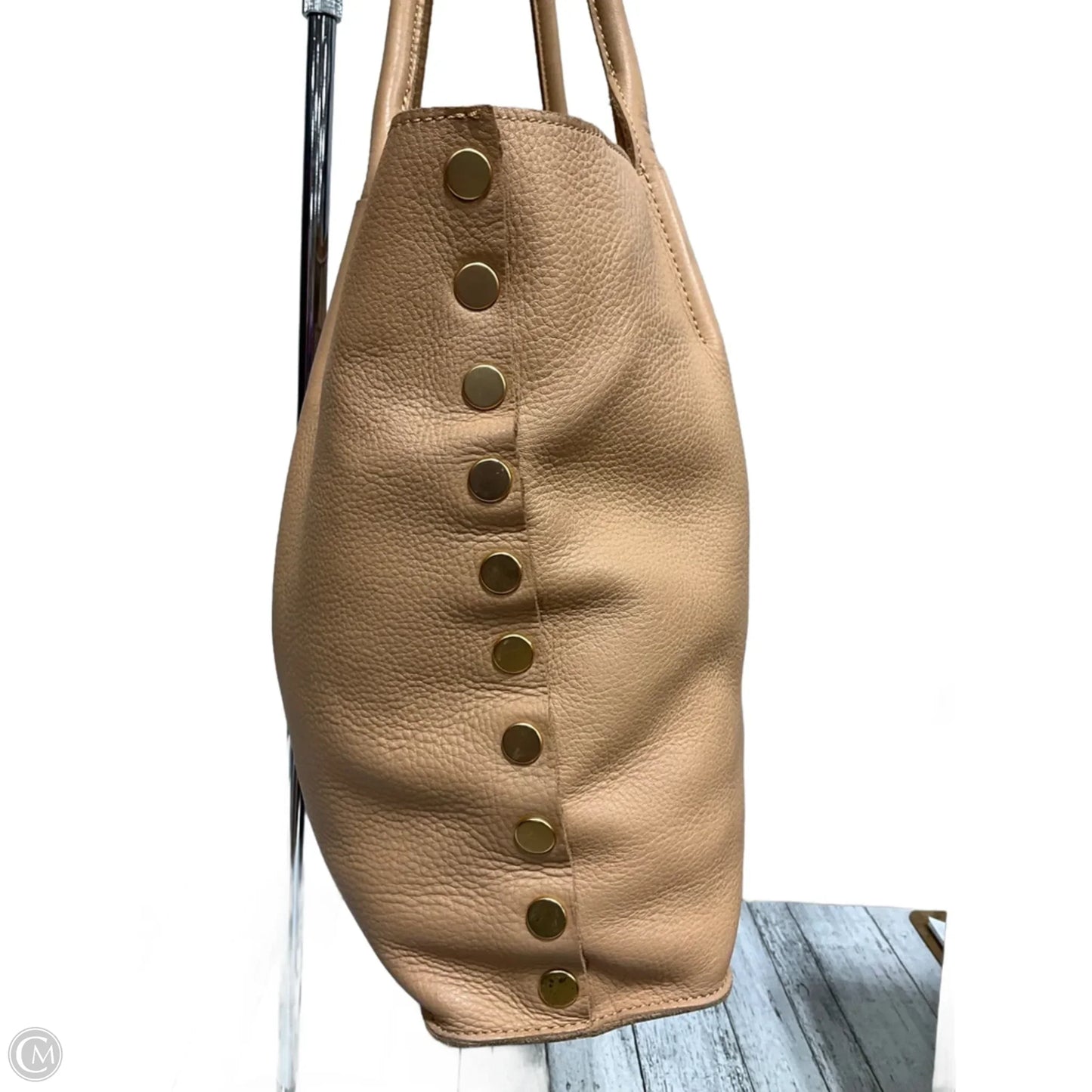 Handbag Leather By Hammitt, Size: Medium