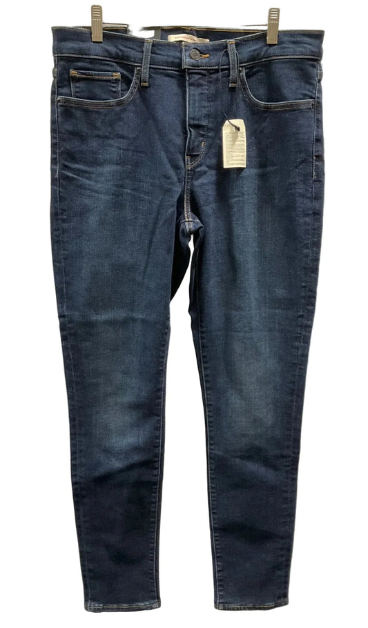 Jeans Skinny By Levis In Blue Denim, Size: 8